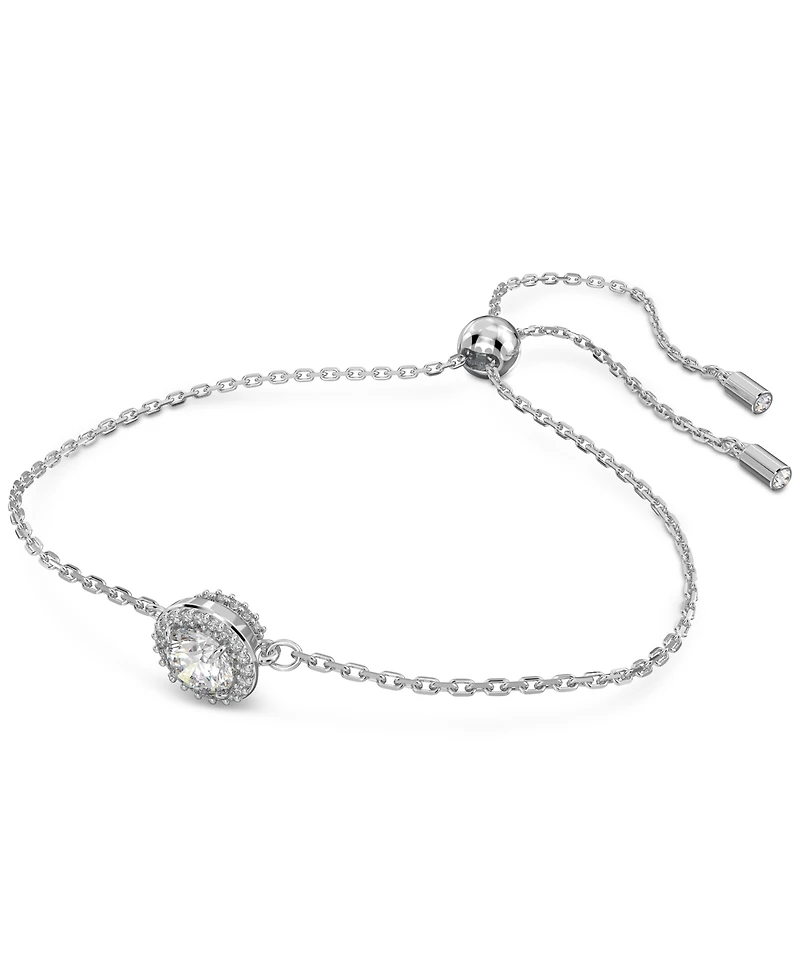 Swarovski Silver-Tone Constella Crystal Bangle Bracelet