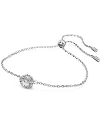 Swarovski Silver-Tone Constella Crystal Bangle Bracelet