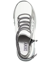 Dkny Women's Tokyo Lace-Up Zip Sneakers