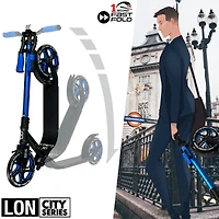 Crazy Skates London Foldable Kick Scooter - Great Scooters For Teens And Adults
