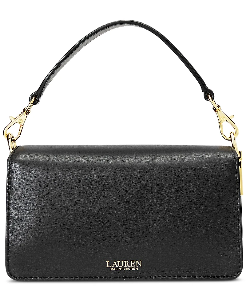 Lauren Ralph Lauren Small Leather Tayler Convertible Crossbody Bag