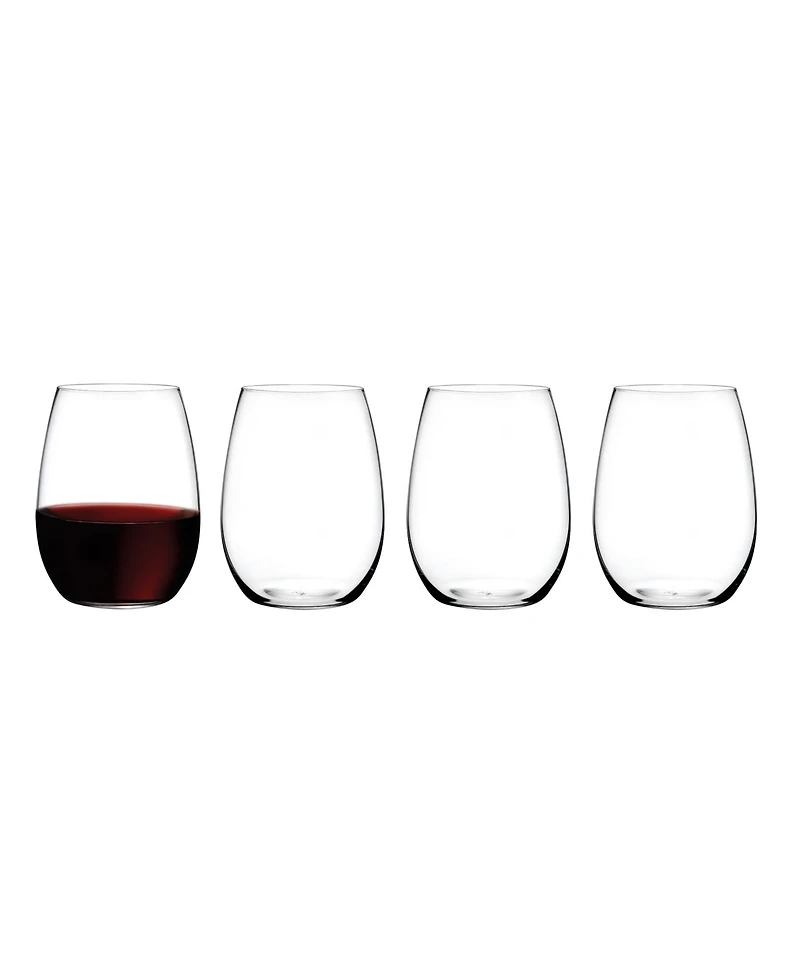 Nude Glass Pure Bordeaux Glasses, Set of 4