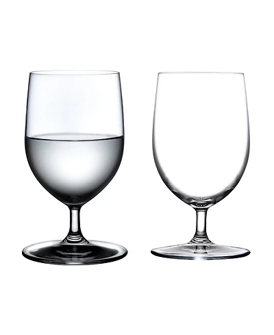 Nude Glass Vintage-Like Water Glasses, Set of 2