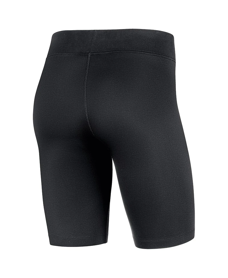Women's Nike Black Ohio State Buckeyes Essential Tri-Blend Bike Shorts