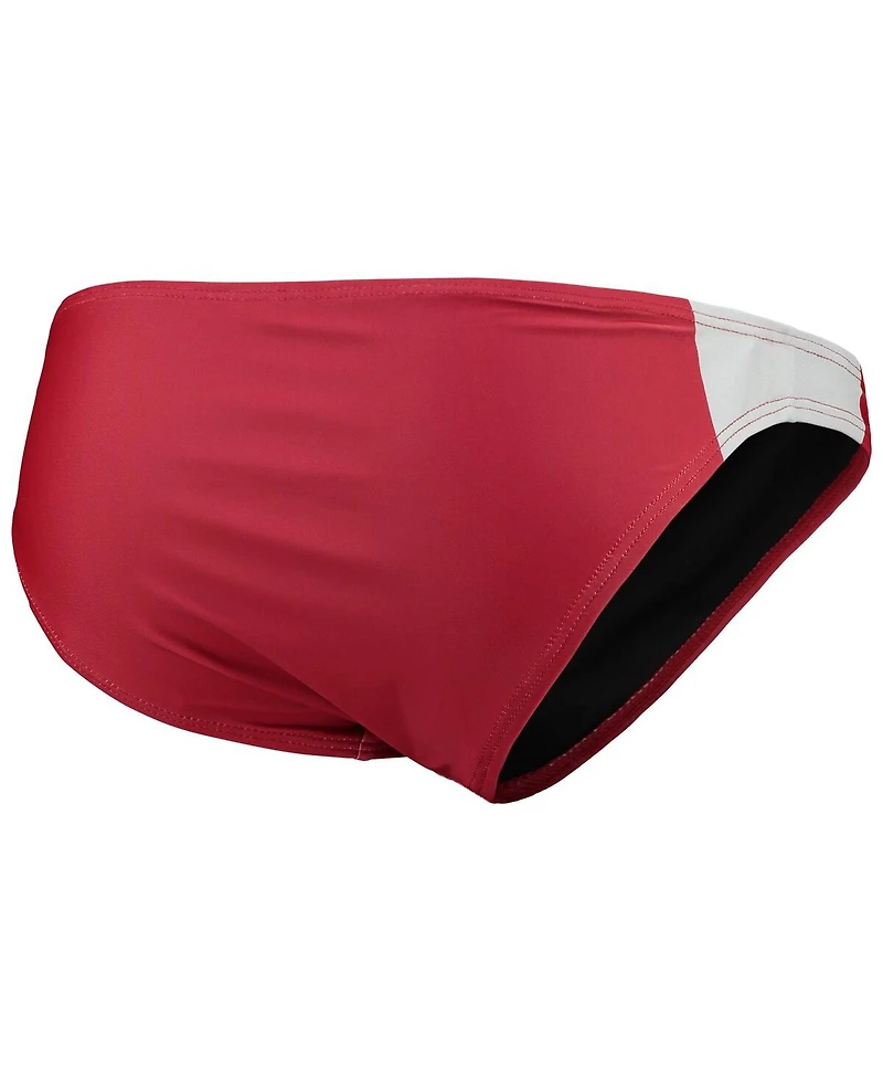 Women's Foco Crimson Alabama Tide Wordmark Bikini Bottom