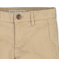 Hope & Henry Baby Boys Lined Chino Pant
