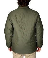 Vintage 1946 Men's Quilted Full-Zip Stand-Collar Puffy Jacket