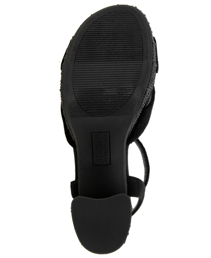 Kenneth Cole Reaction Women's Reeva Velvet Platform Dress Sandals