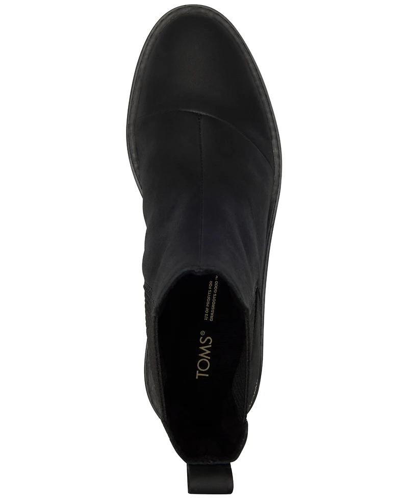 Toms Women's Charlie Pull On Chelsea Booties