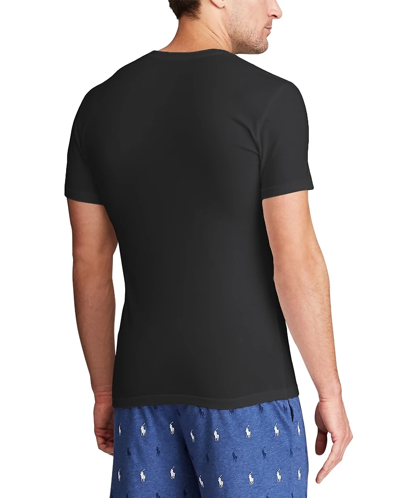 Polo Ralph Lauren Men's 3-Pack Slim-Fit Stretch V-Neck Undershirts