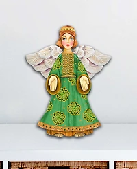 Designocracy Celtic Angel Wooden Decor