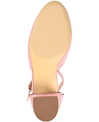 Journee Collection Women's Edna Ankle Strap Heels