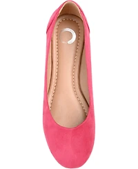 Journee Collection Women's Comfort Ballet Kavn Flats