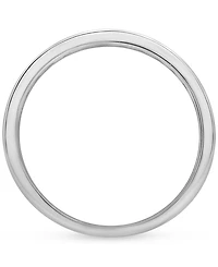Diamond Channel-Set Wedding Band (1/4 ct. t.w.) Platinum
