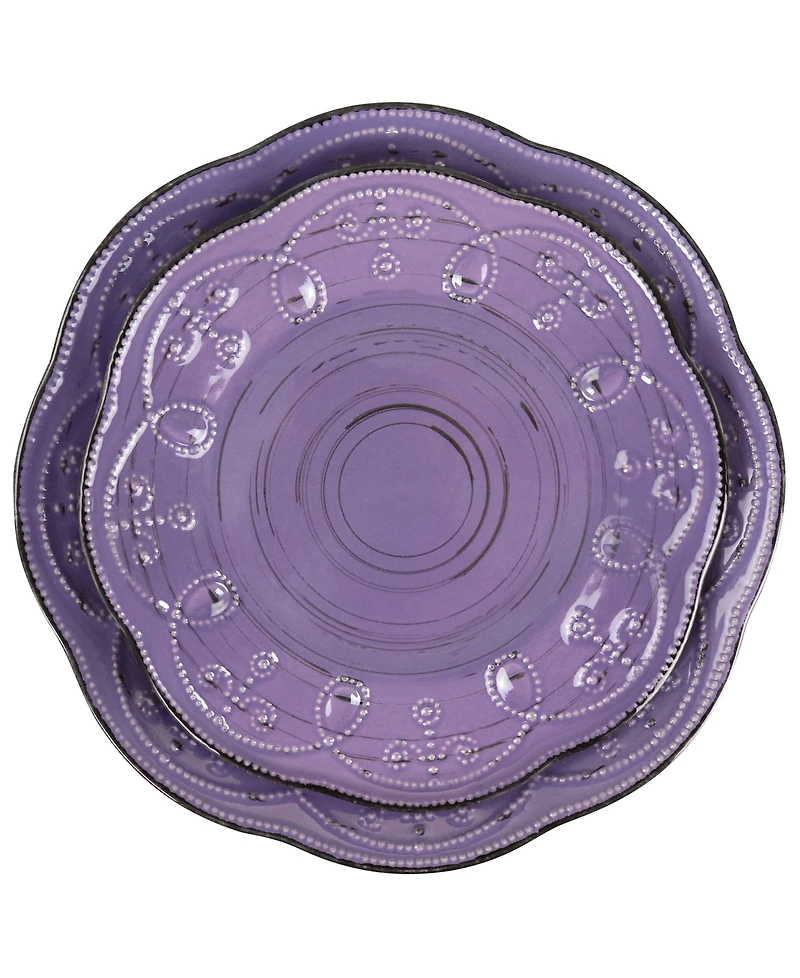 Elama Aitana 16 Pc. Dinnerware Set, Service for 4