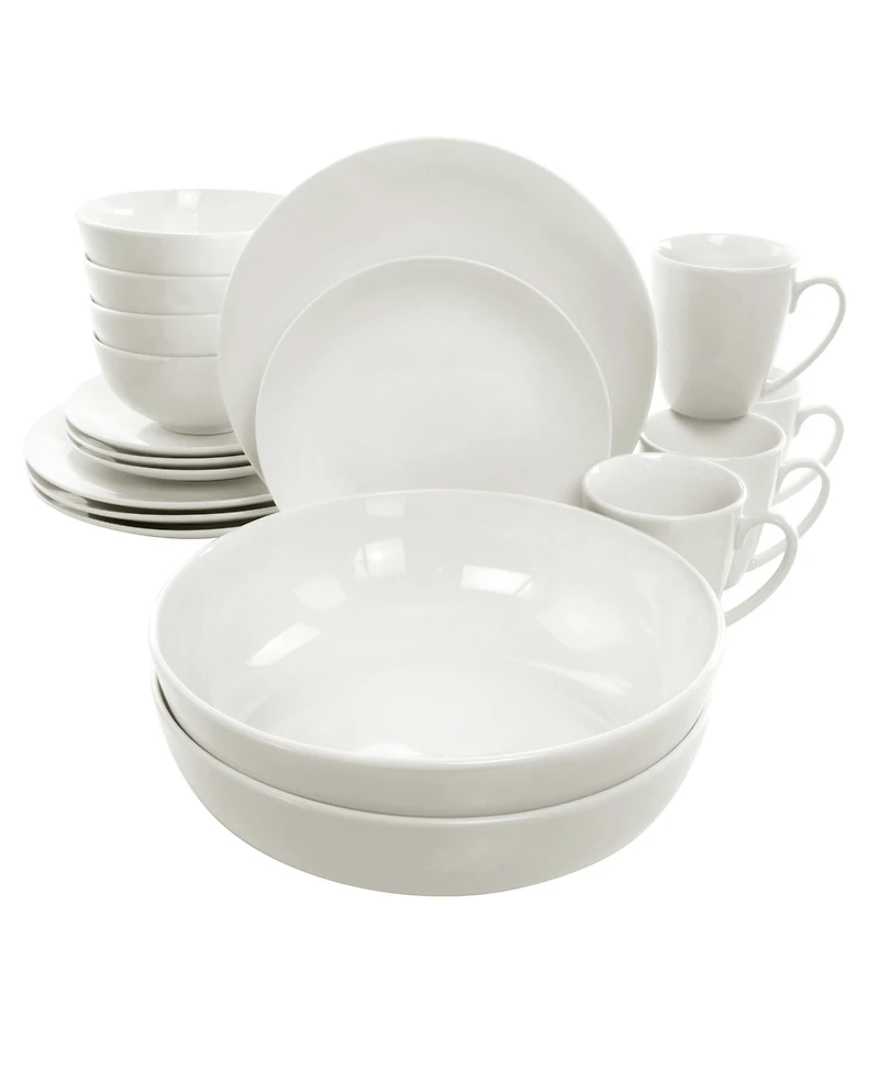 Elama Laura 32 Pc. Dinnerware Set, Service for 6