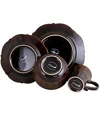 Elama Bonita 16 Pc. Dinnerware Set, Service for 4