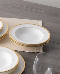 Noritake Rochelle Gold Set of 4 Soup Bowls, Service For 4