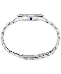 Seiko Women's Diamond (1/6 ct. t.w.) Stainless Steel Bracelet Watch 33mm
