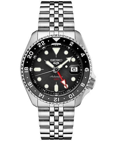 Seiko Men's Automatic 5 Sports Stainless Steel Bracelet Watch 43mm