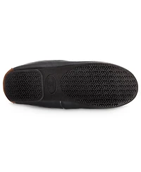 Isotoner Signature Women's Faux Leather Vivienne Moc Slippers