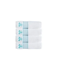 Brooks Brothers Rope Stripe Border Bath Towels