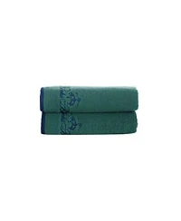 Brooks Brothers Contrast Frame Bath Towels