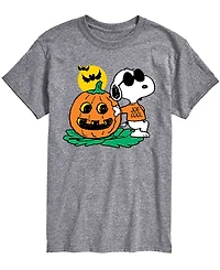 Airwaves Men's Peanuts Joe Cool Pumpkin T-shirt