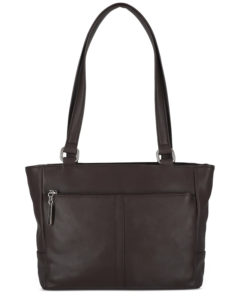 Giani Bernini Nappa Classic Leather Tote, Created for Macy's