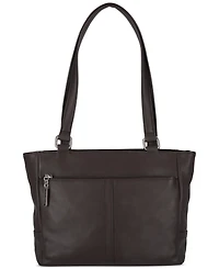 Giani Bernini Nappa Classic Leather Tote, Created for Macy's