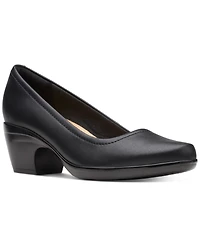 Clarks Women's Emily Belle Slip-On Cushioned Pumps