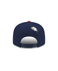 Men's New Era X Staple Navy, Red New England Patriots Pigeon 9Fifty Snapback Hat
