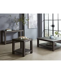 Meadow 24" Wood Side Table