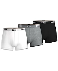 Boss by Hugo Men's 3-Pack Power Trunk Underwear