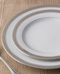 Noritake Crestwood Platinum Set of 4 Salad Plates, Service For 4