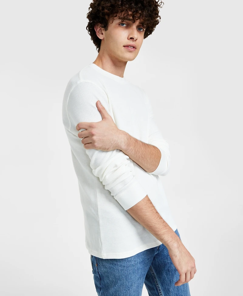 Levi's Men's Waffle Knit Thermal Long Sleeve T-Shirt