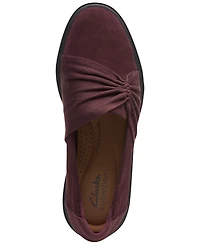 Clarks Women's Calla Style Ruched Slip-On Flats
