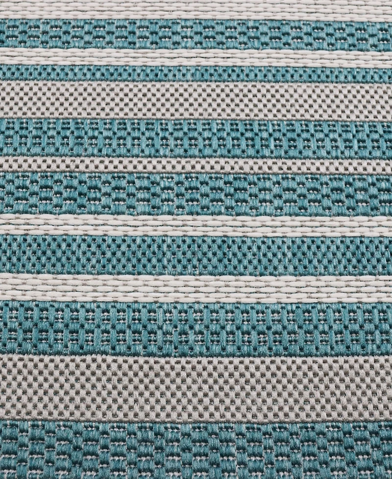 Closeout! Bashian Portico PRT103 7'10" x 10' Outdoor Area Rug