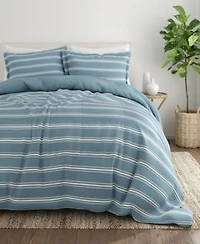 Ienjoy Home Ultra Soft Stripe Reversible Comforter Sets