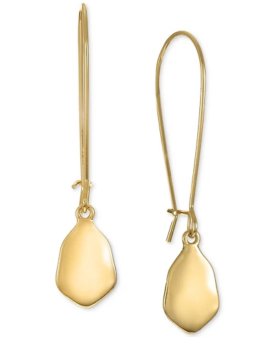 Style & Co Polished Paddle Wire Drop Earrings, Created for Macy's