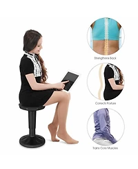 Costway Wobble Chair Height Adjustable Active Learning Stool Sitting