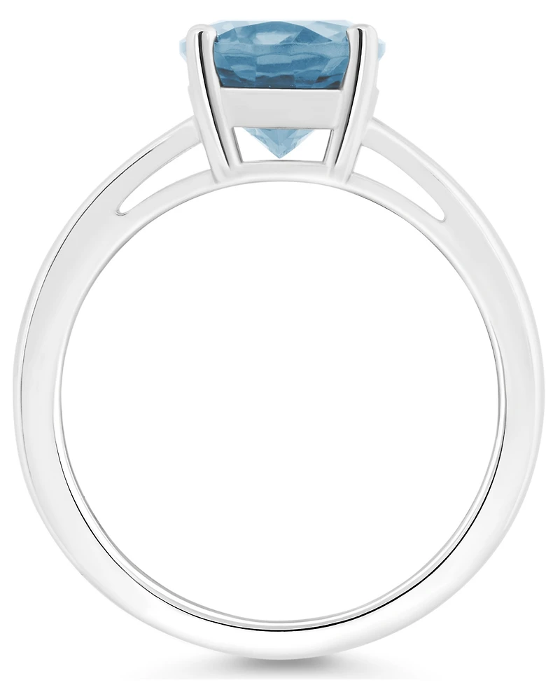 Macy's Women's Sky Blue Topaz (3-3/5 ct.t.w.) Ring Sterling Silver