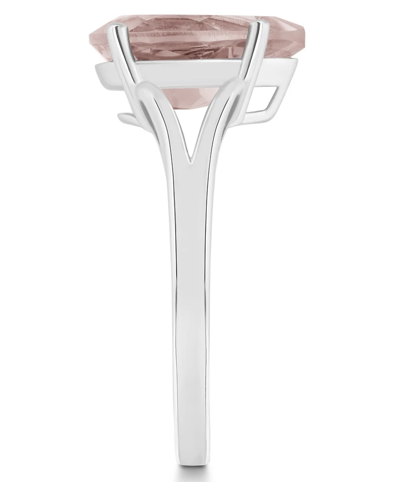 Macy's Women's Rose Quartz (2-3/4 ct.t.w.) Ring Sterling Silver