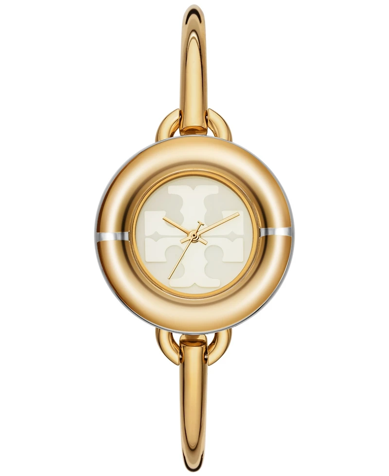 Tory Burch Women's The Miller Gold-Tone Stainless Steel Bracelet Watch 34mm Set