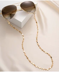 Ettika Women's 18k Gold Plated Real Aces Glasses Chain