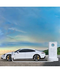 Sharper Image Porsche Taycan Turbo S Remote Control Electric Car