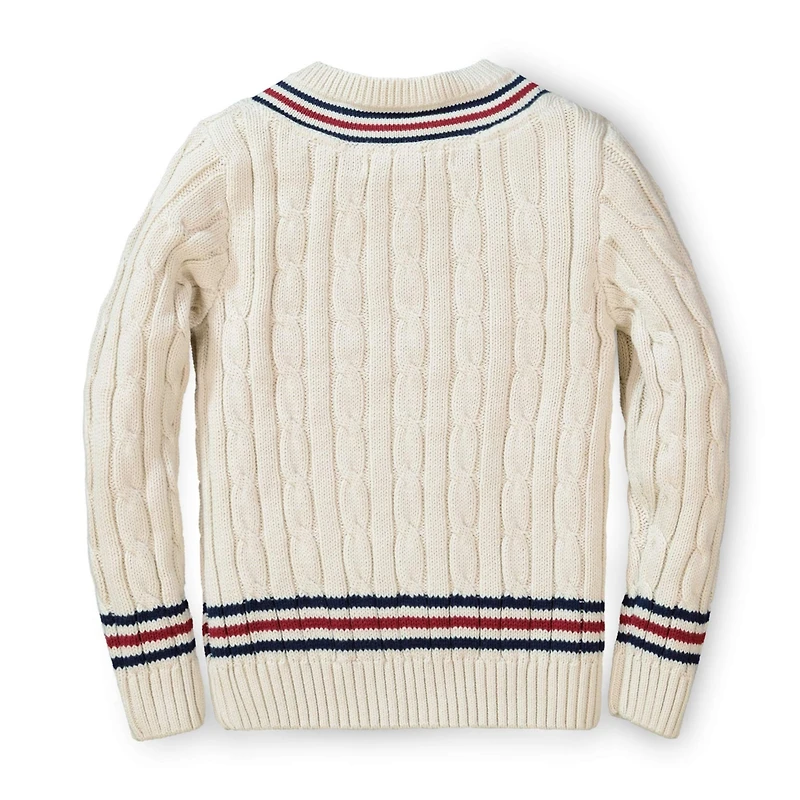 Hope & Henry Boys Organic Tennis Sweater