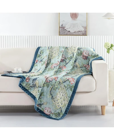 Greenland Home Fashions Pavona Throw, 50" x 60"