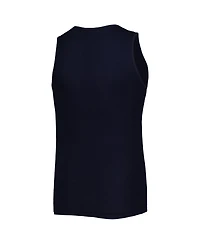 Big Girls Soft As A Grape Navy Cleveland Guardians Team Tank Top