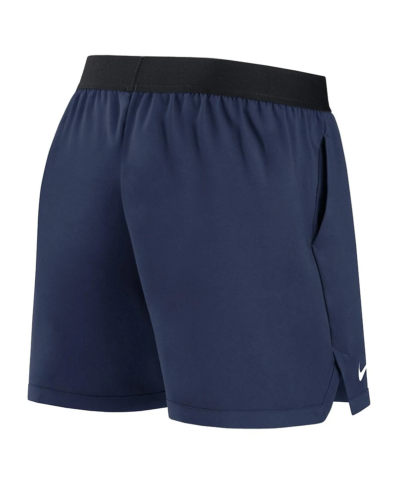 Women's Nike Navy Houston Astros Authentic Collection Flex Vent Max Performance Shorts